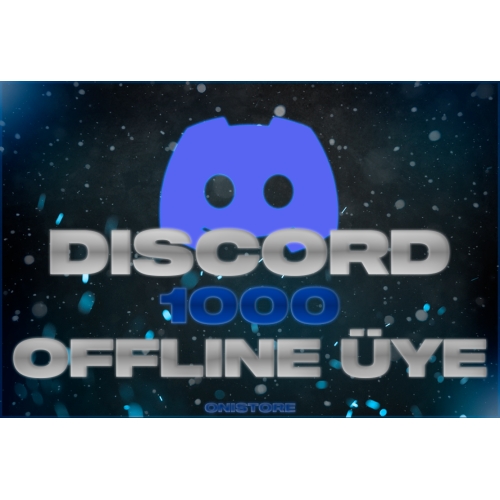  ❤️ Discord 1000 Offline Üye ❤️